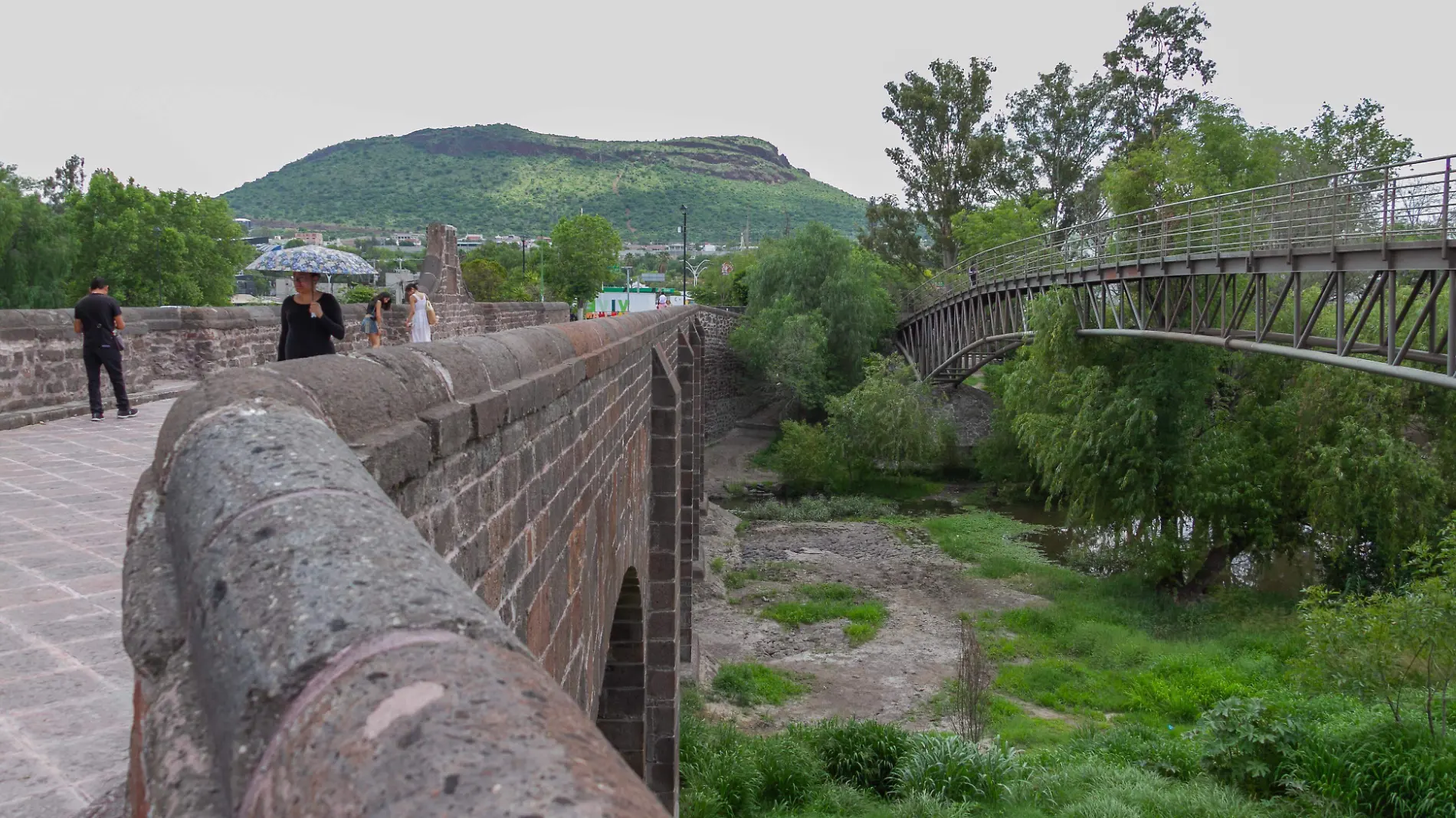 El puente de la historia, lugar emblemático de la Independencia